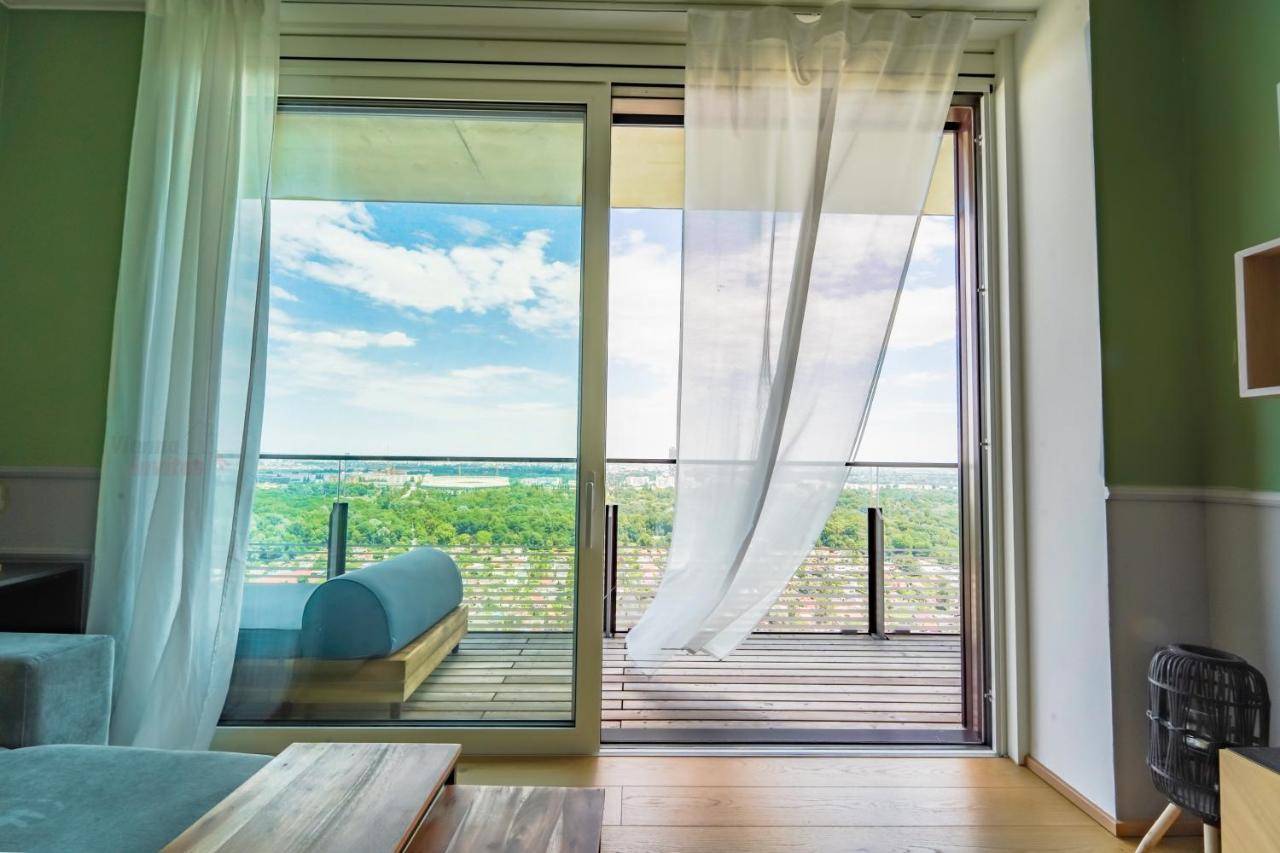 Triiiple 7Heaven - Amazing View On Top Floor With Rooftop Pool Vienna Exterior photo