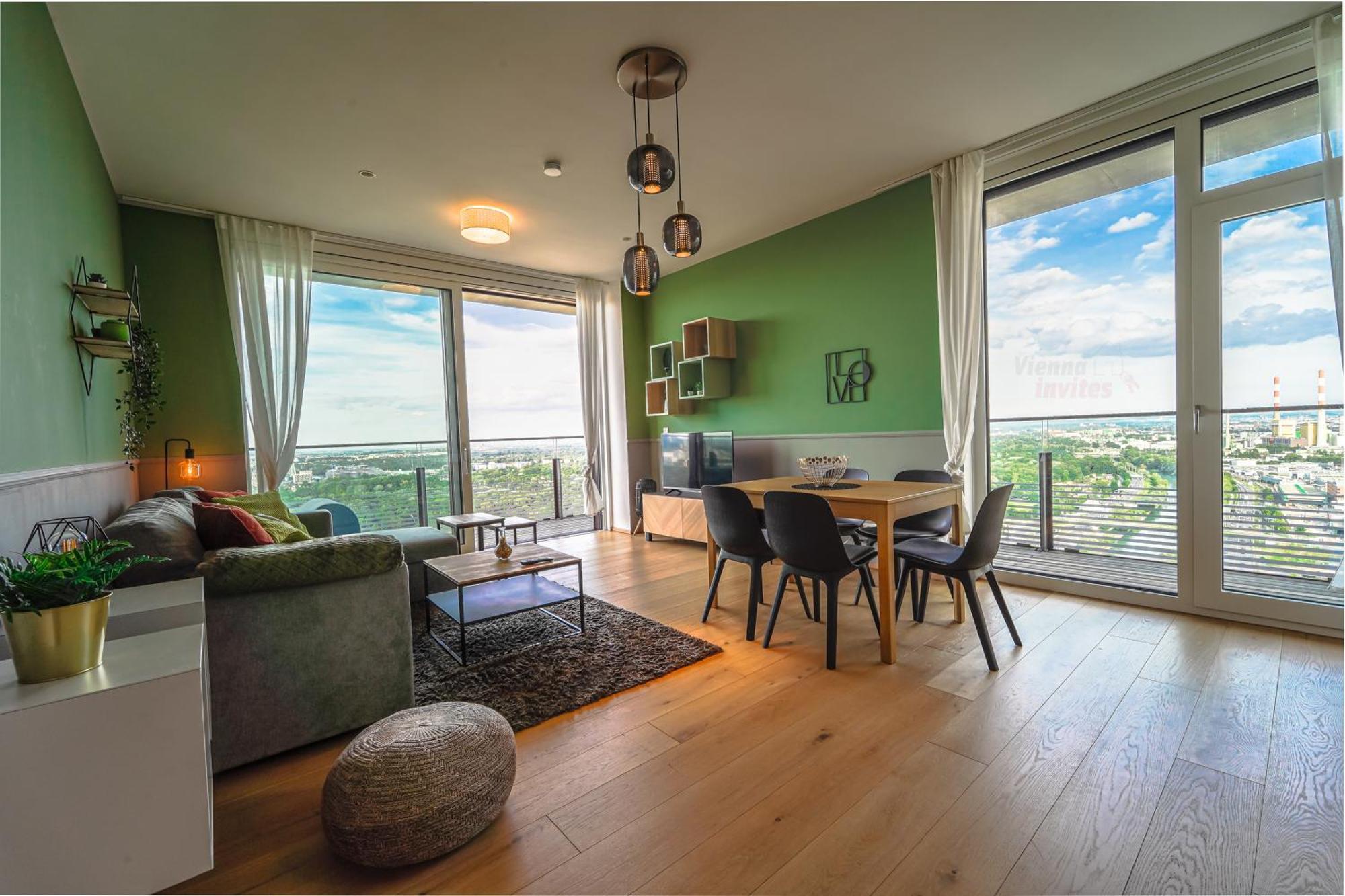 Triiiple 7Heaven - Amazing View On Top Floor With Rooftop Pool Vienna Exterior photo