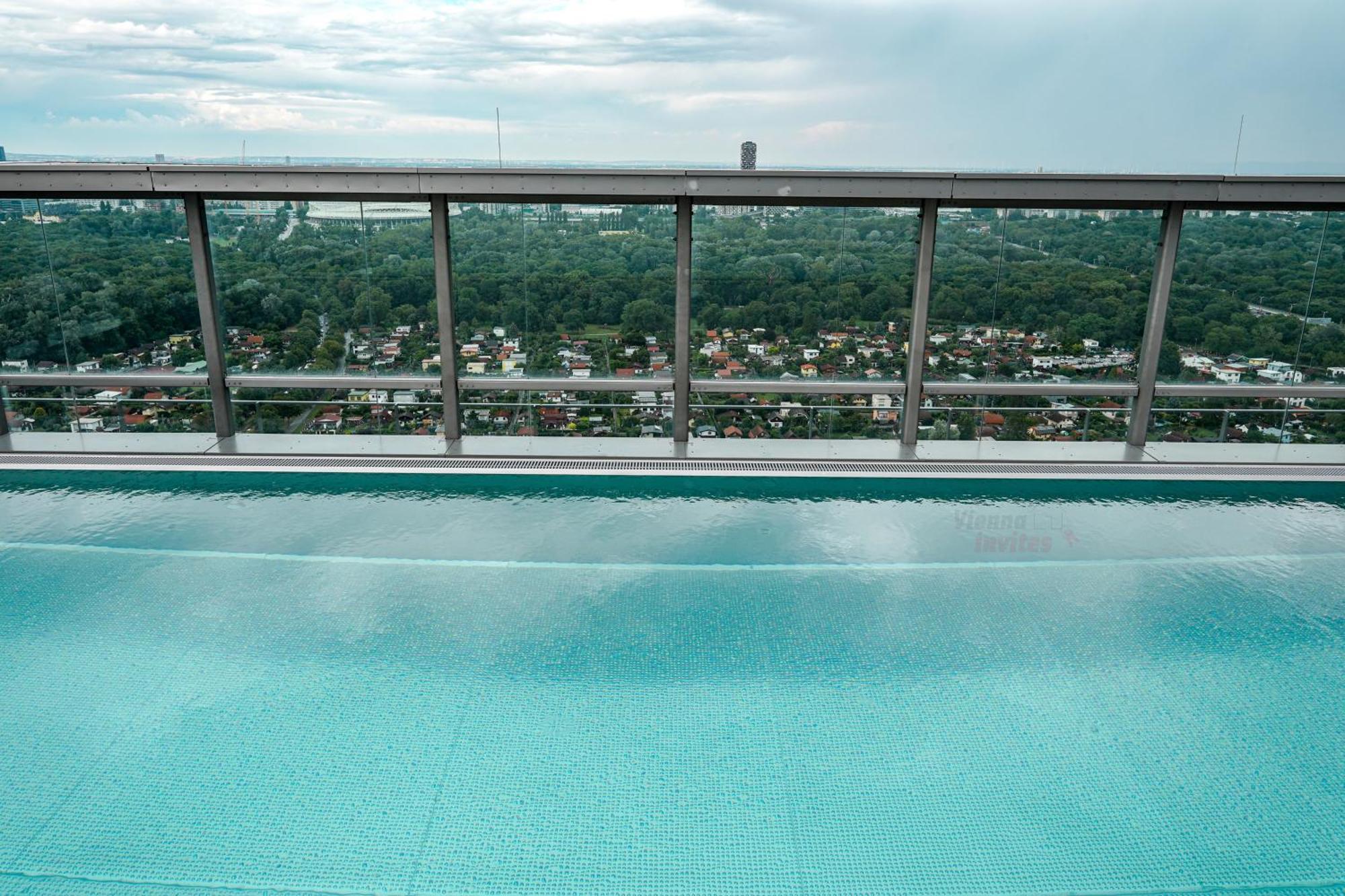 Triiiple 7Heaven - Amazing View On Top Floor With Rooftop Pool Vienna Exterior photo