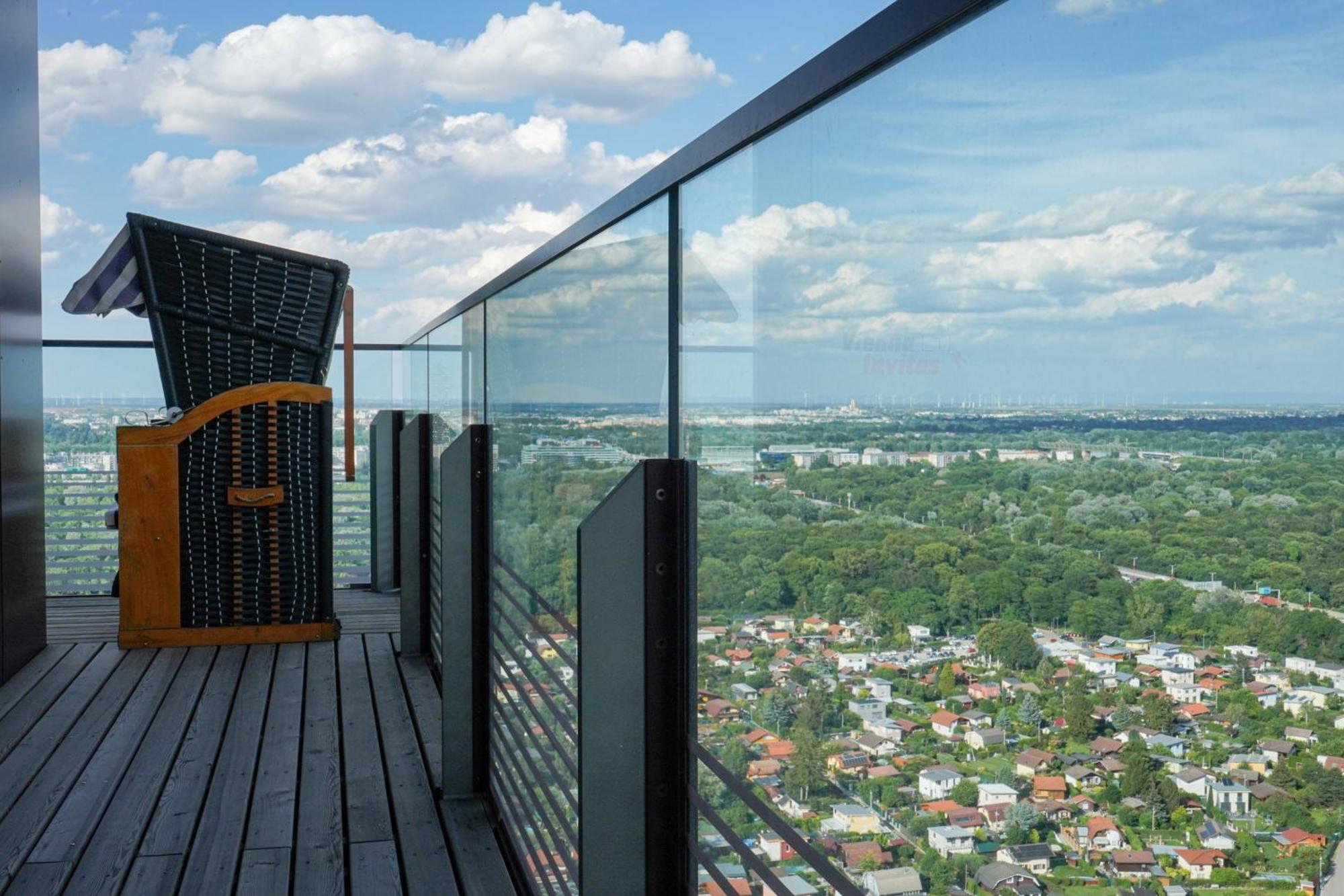 Triiiple 7Heaven - Amazing View On Top Floor With Rooftop Pool Vienna Exterior photo
