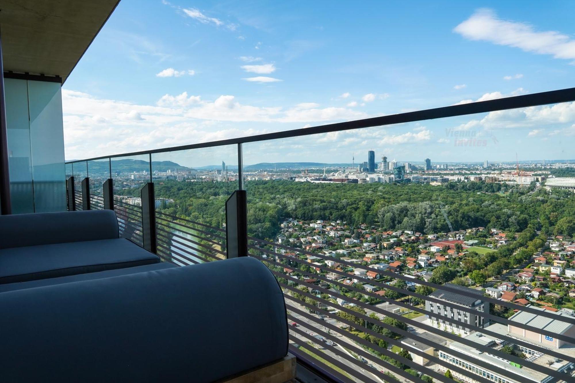 Triiiple 7Heaven - Amazing View On Top Floor With Rooftop Pool Vienna Exterior photo